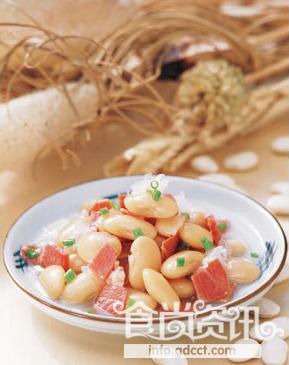 打心眼里喜欢 火腿芸豆