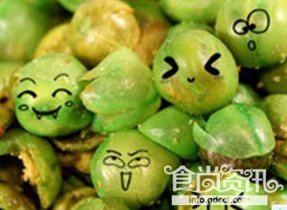 作坊产“染色豌豆”？
