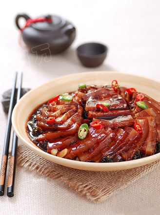 浓香美味的梅菜干焖肉