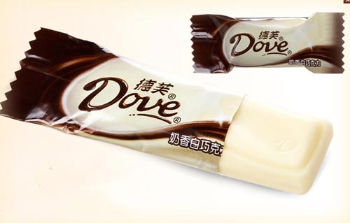 德芙Dove白巧克力的含义