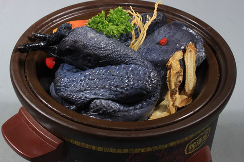 当归炖乌鸡