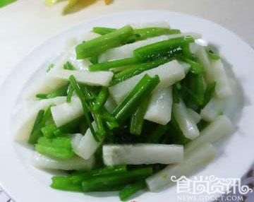 香芹清炒山药的做法 春分时节防春困
