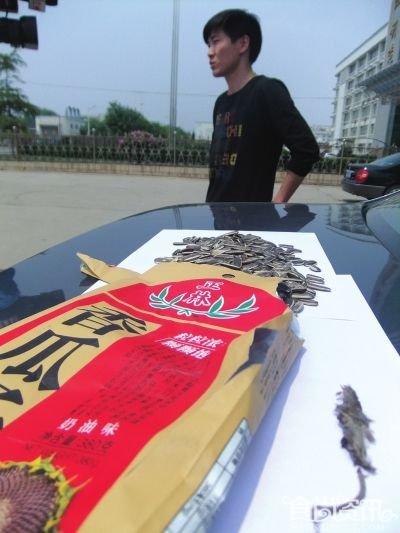 瓜子嗑出死老鼠 你还敢嗑瓜子么？