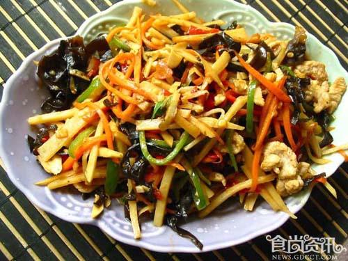 高考饮食：鱼香肉丝的做法
