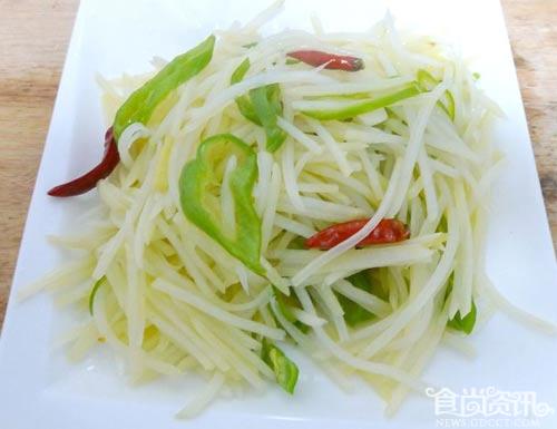醋溜土豆丝的家常做法 简单又好吃