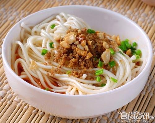 成都特色美食担担面 中国名面条