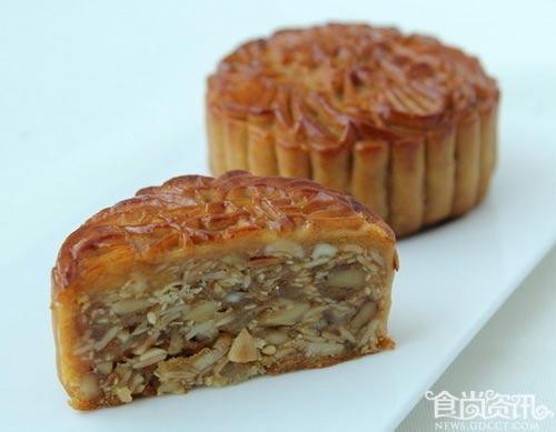 中秋传统美食 自制五仁月饼的做法