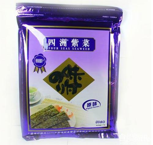 广州零食安全抽查：四洲紫菜上“黑榜”