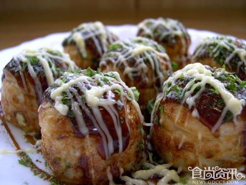 美味章鱼烧 日本国粹特色小吃