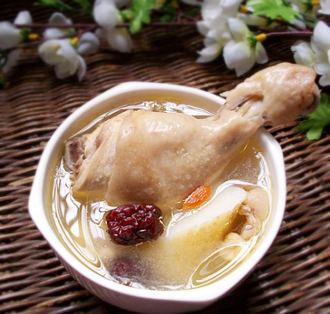 馋嘴的美食欲望：淮山煲鸡